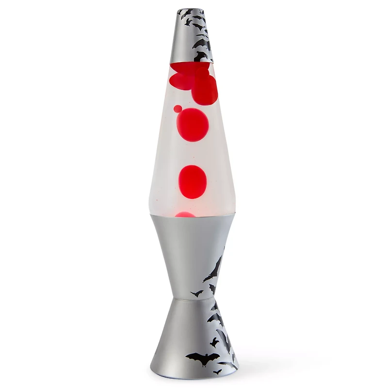 17 Inch Red Bat Lava Lamp