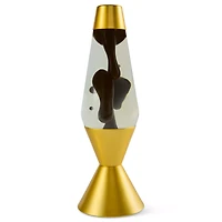 16.3 Inch Metallic Gold Lava Lamp