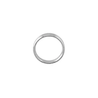 Silver-Tone Thick Textured Ring