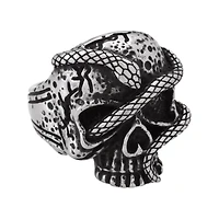 Snake Skull Ring