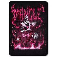 Five Nights at Freddy's Mangle Fleece Blanket