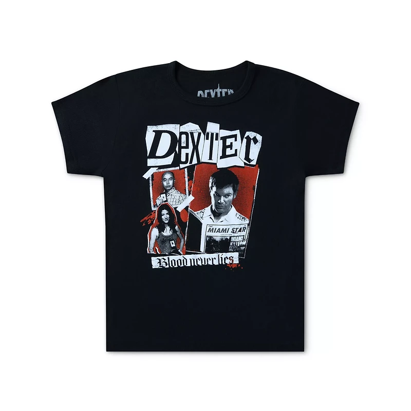 Dexter Bloody Collage Baby T Shirt