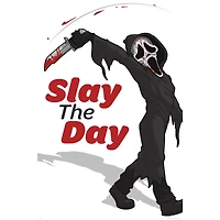 Ghost Face Slay the Day Poster