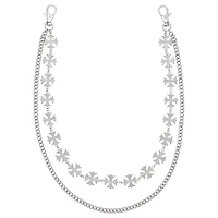 2-Row Crosses Wallet Chain