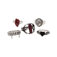 Multi-Pack Afterlife Symbol Rings - 5 Pack