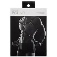 Chest and Wrist Harness Set - Pleasure Bound