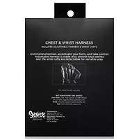 Chest and Wrist Harness Set - Pleasure Bound