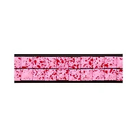 Pink Blood Splatter Pyramid Cuff Bracelet