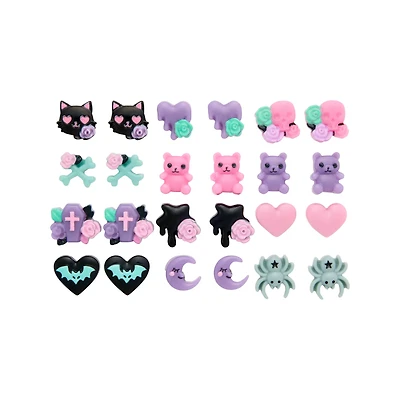 Multi-Pack Spooky Sweet Stud Earrings - 12 Pack