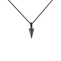Black Arrowhead Necklace