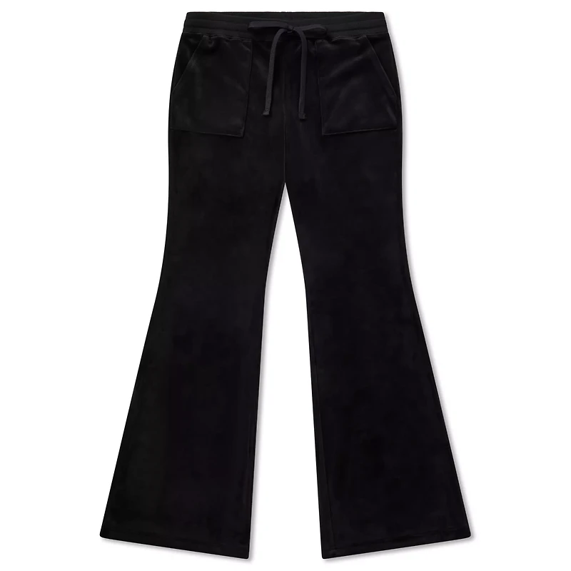 Kayla Malecc Hot Girl Winter Rhinestone Flare Pants