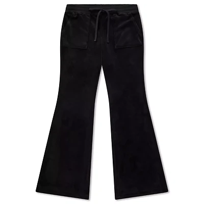 Kayla Malecc Hot Girl Winter Rhinestone Flare Pants