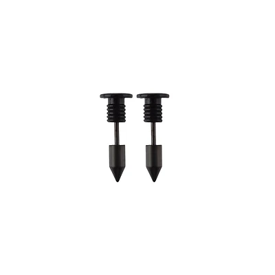Black Nail Faux Tapers - 16 Gauge