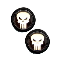 Punisher Faux Plugs 18 Gauge - Marvel