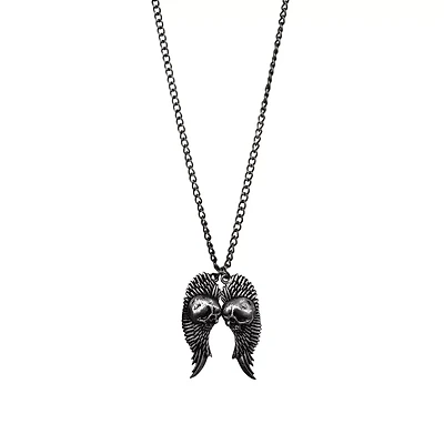 Skull Angel Wings Chain Necklace