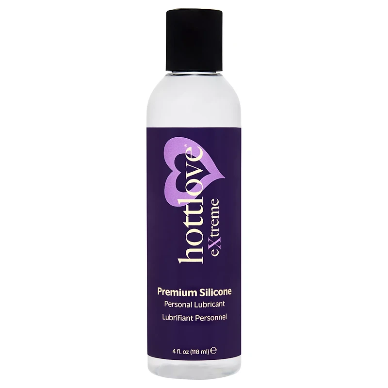 Premium Silicone-Based Lube 4 oz. - Hott Love Extreme