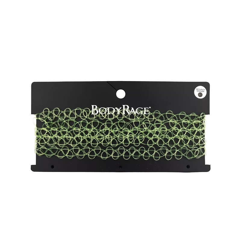 Multi-Pack Glow in the Dark Tattoo Choker Necklaces - 5 Pack