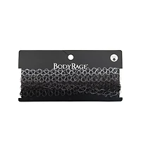 Multi-Pack Black White Ombre Tattoo Choker Necklaces - 5 Pack