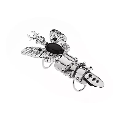 Black Gem Moth Finger Armor