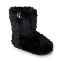 Kayla Malecc Black Faux Fur Boots