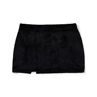 Kayla Malecc Black Fur Mini Skirt