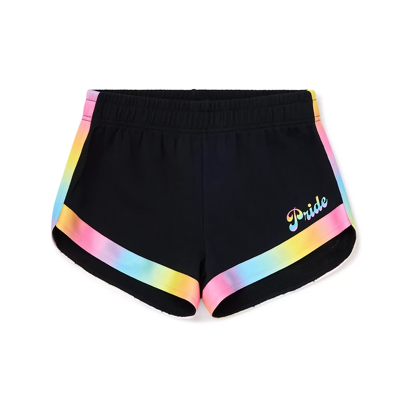 Pastel Hearts Pride Dolphin Shorts