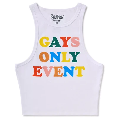 Gays Only Event Tank Top