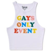 Gays Only Event Tank Top
