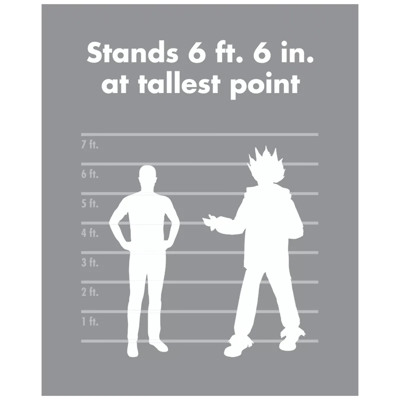 6 Ft 6 In Crackles Animatronic