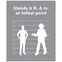 6 Ft 6 In Crackles Animatronic
