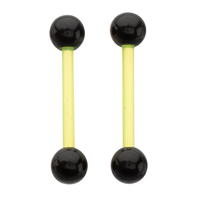 Glow in the Dark Bioflex Nipple Barbells