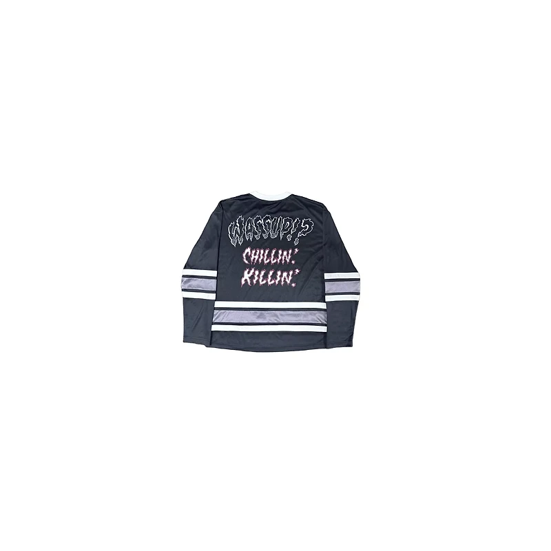 Ghost Face Black Hockey Jersey