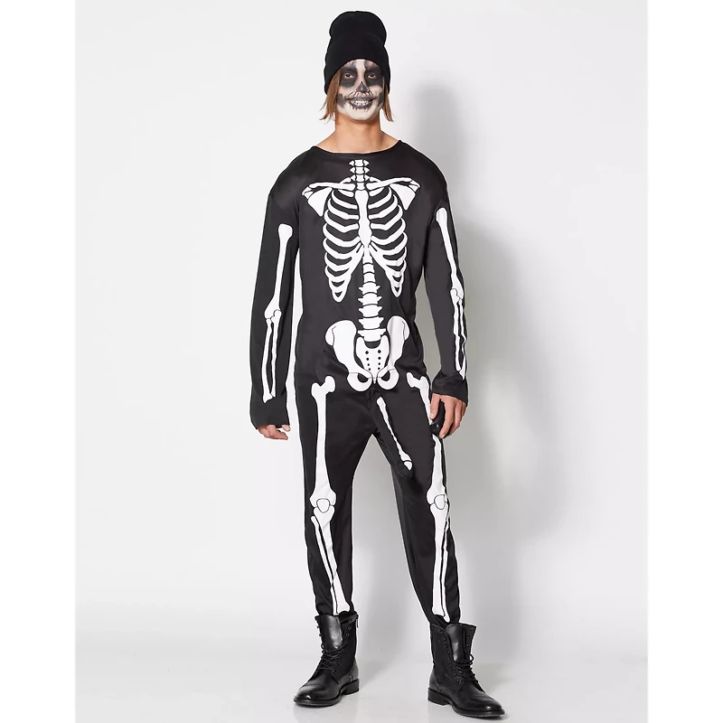 Adult Skeleboner One Piece Costume