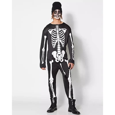 Adult Skeleboner One Piece Costume