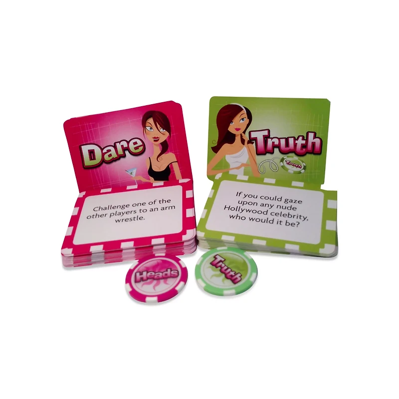 Flip, Sip, Truth or Dare Bachelorette Party Game