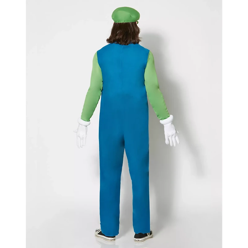 Adult Luigi Costume - Mario Bros