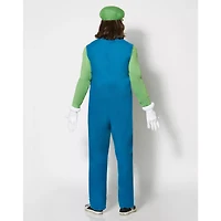 Adult Luigi Costume - Mario Bros