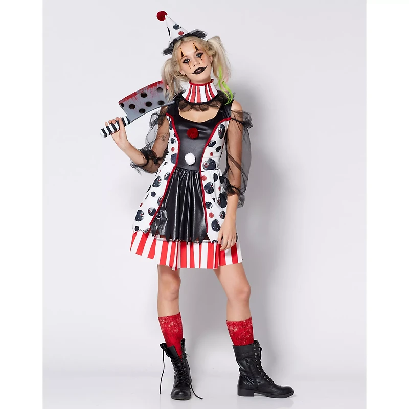 Adult Twisted Clown Costume