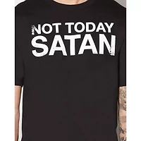 Not Today Satan Plus T Shirt