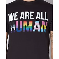 We Are All Human Pride T Shirt
