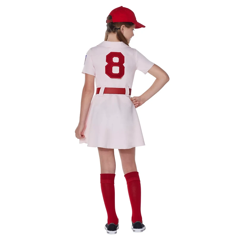Kids Dottie Costume - A League of Their Own