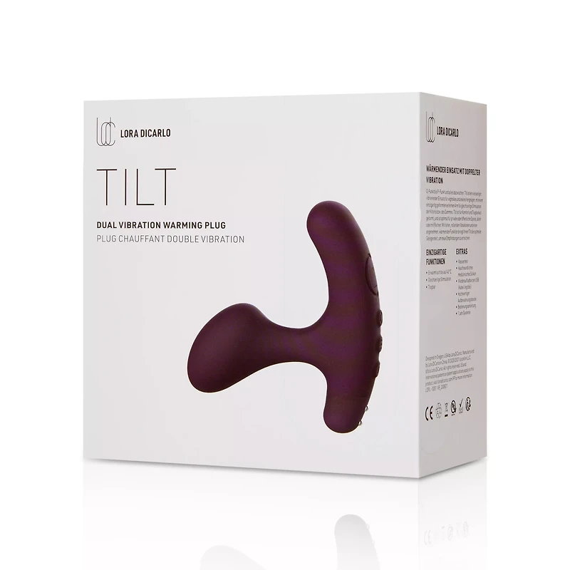Tilt Warming Waterproof Rechargeable Plug - Lora DiCarlo
