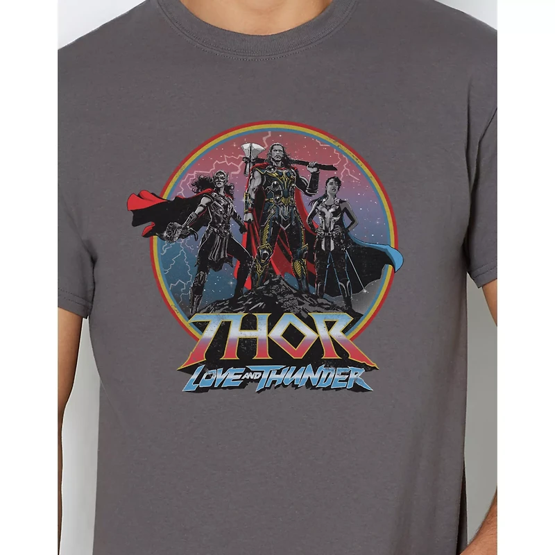 Characters Thor Love and Thunder T Shirt - Marvel