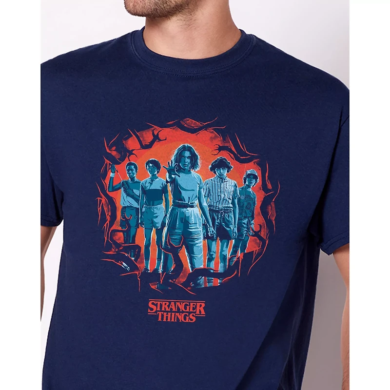 Group Stranger Things T Shirt