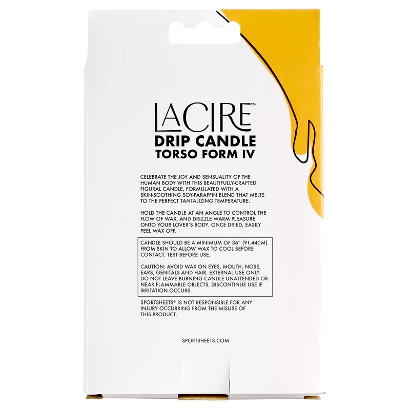 Lacire Drip Candle Torso Form IV