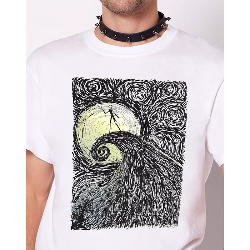 Spiral Hill T Shirt - The Nightmare Before Christmas