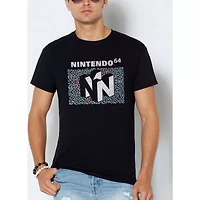 Black Nintendo 64 Logo T Shirt