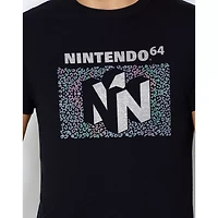 Black Nintendo 64 Logo T Shirt