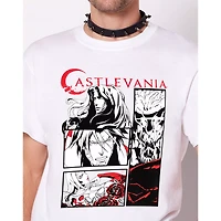 White Comic T Shirt - Castlevania