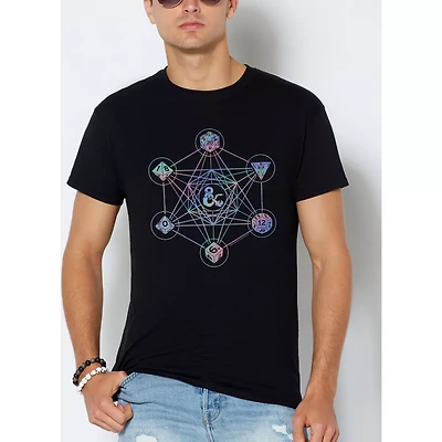 Holographic Dice T Shirt- Dungeons & Dragons